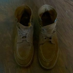 J Crew Mens brown boots 10.5